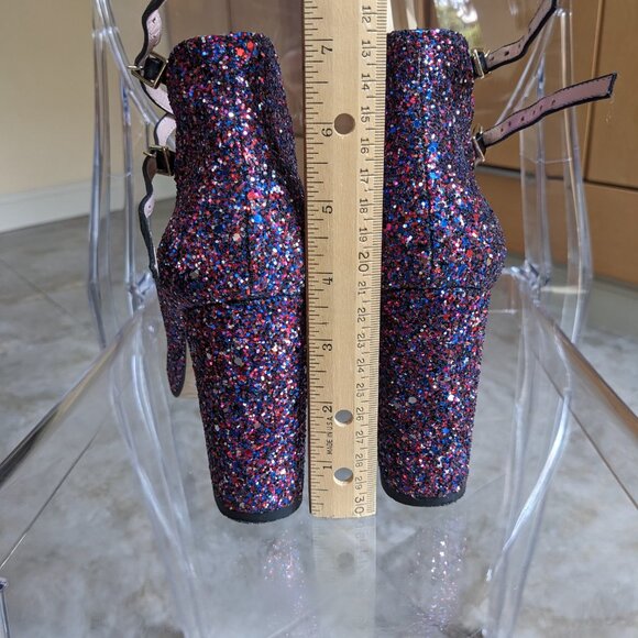 Kate Spade Baneera Heels - Size 9 - Glitter Galore! - Picture 5 of 8